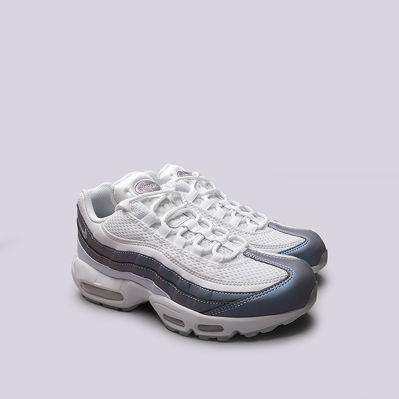 мужские белые кроссовки Nike Air Max 95 PRM 538416-401 - цена, описание, фото 2